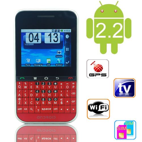 Celular Android F606 RED