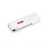 SSK 4GB USB flash drive, branco, memória flash, disco de U