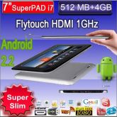 Tablet PC SUPERPAD i7 Flytouch Infortm x210 1GHz 512MB 4GB